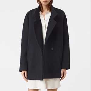 All Saints Meade Torto Peacoat US 2